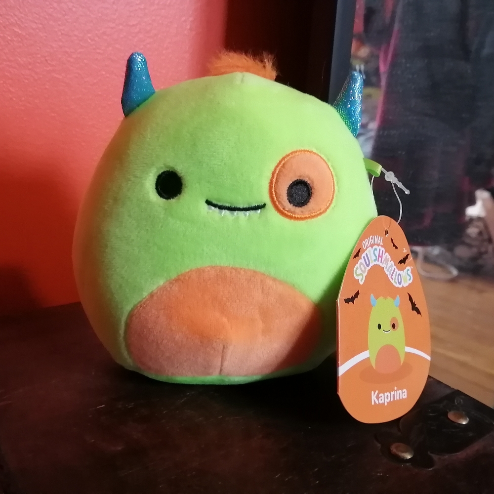 Kaprina the monster squishmallow plush